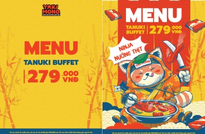 (BẮC NINH) MENU TANUKI 279K