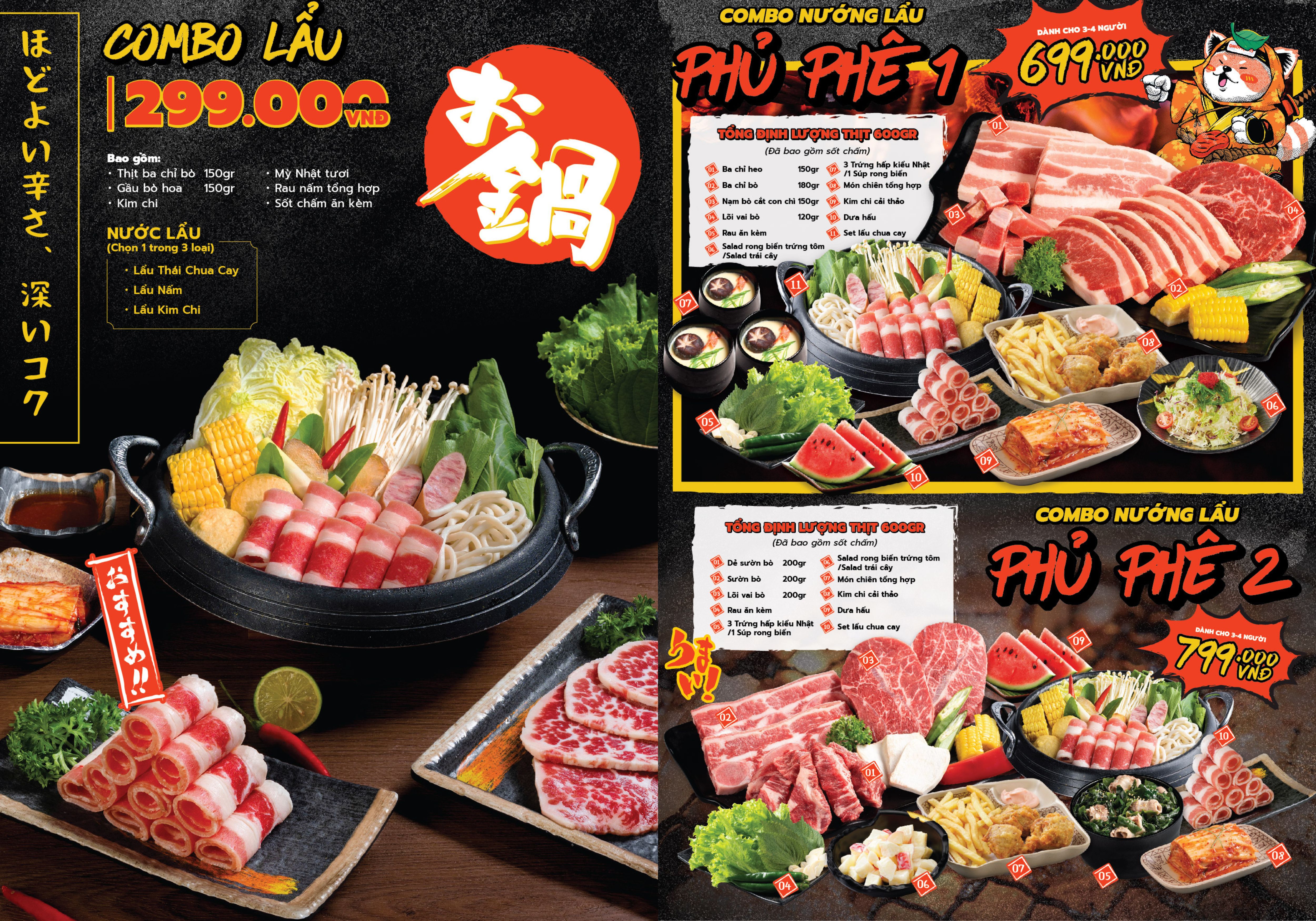 Menu online