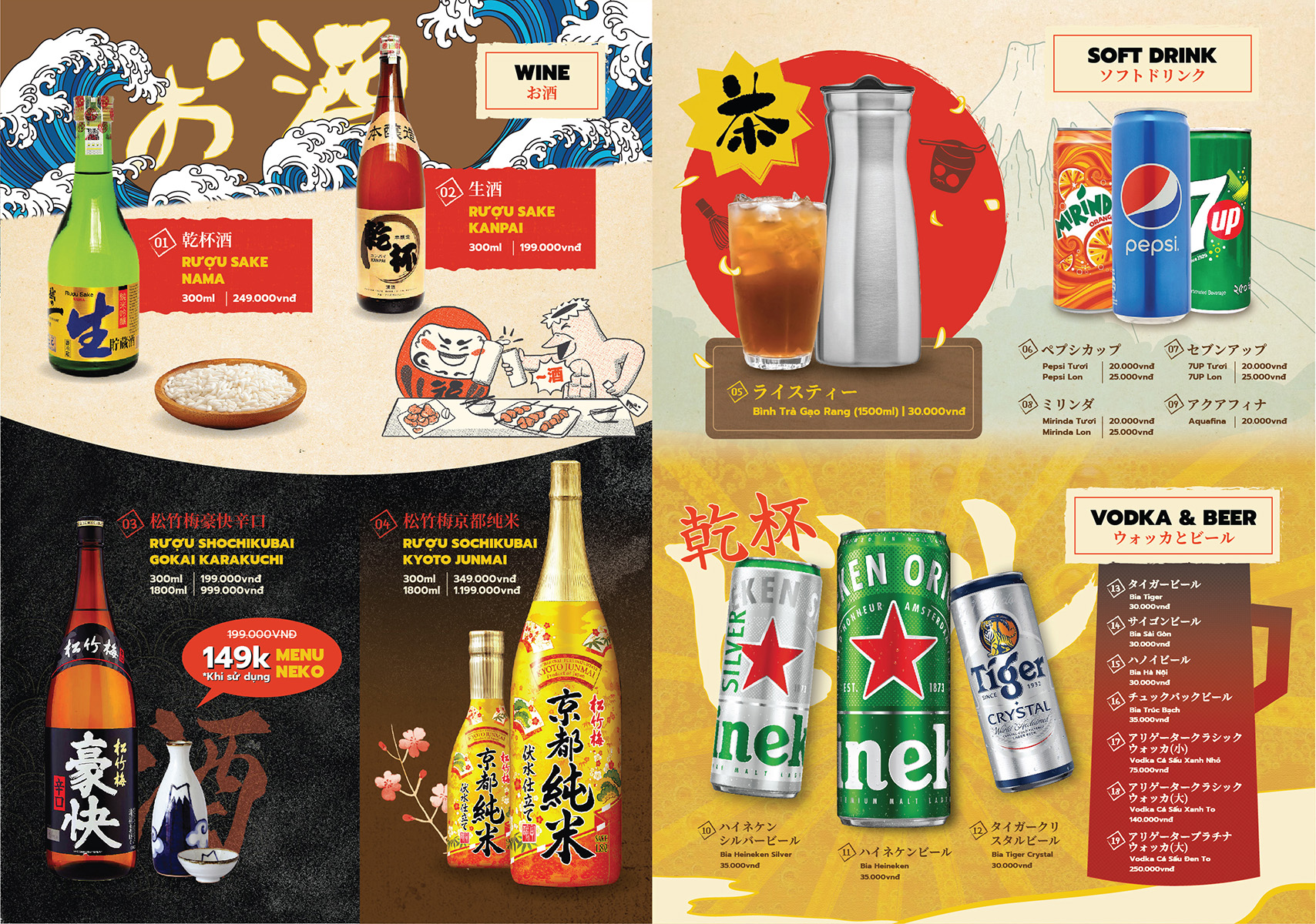 Menu online