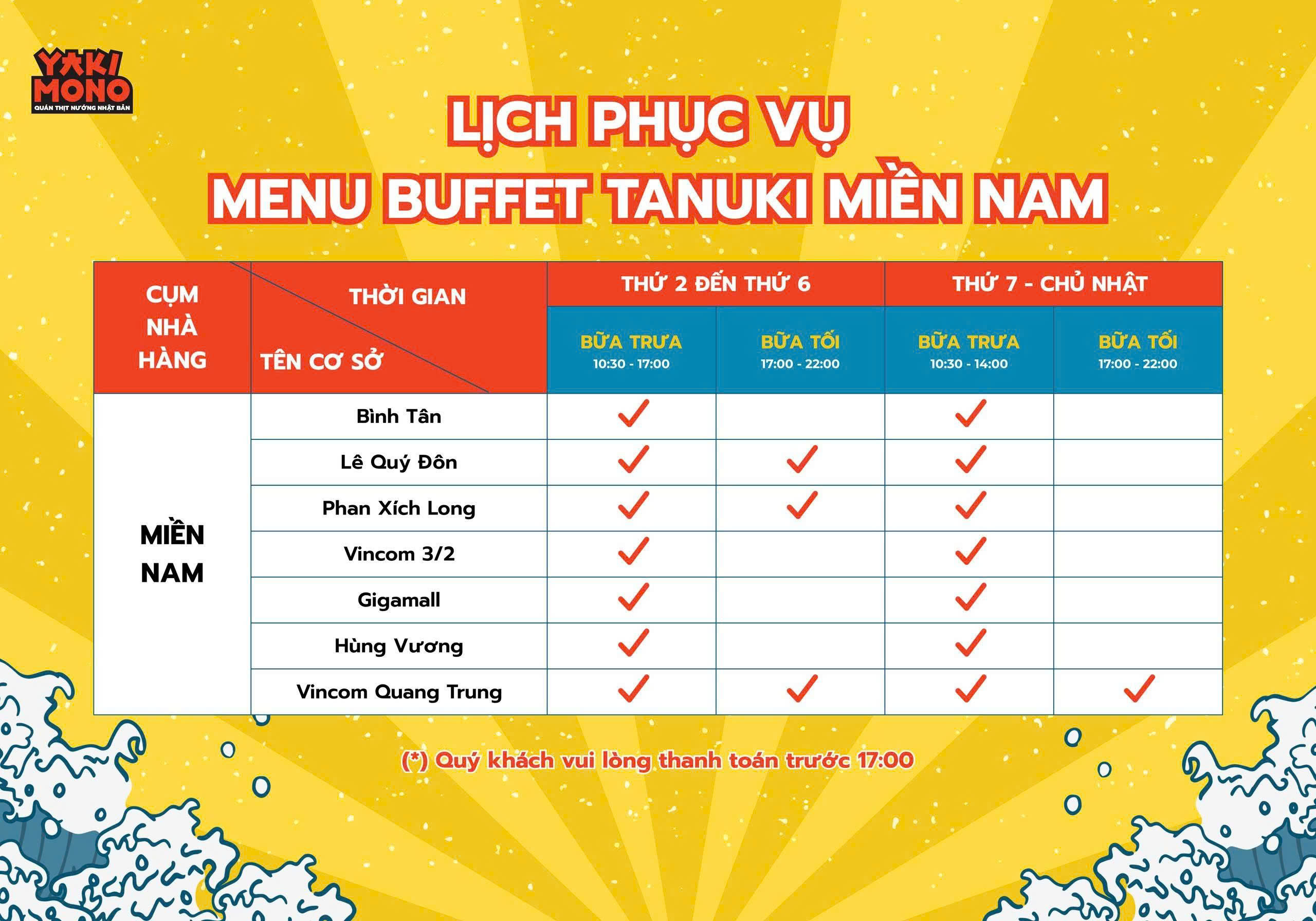 Menu online