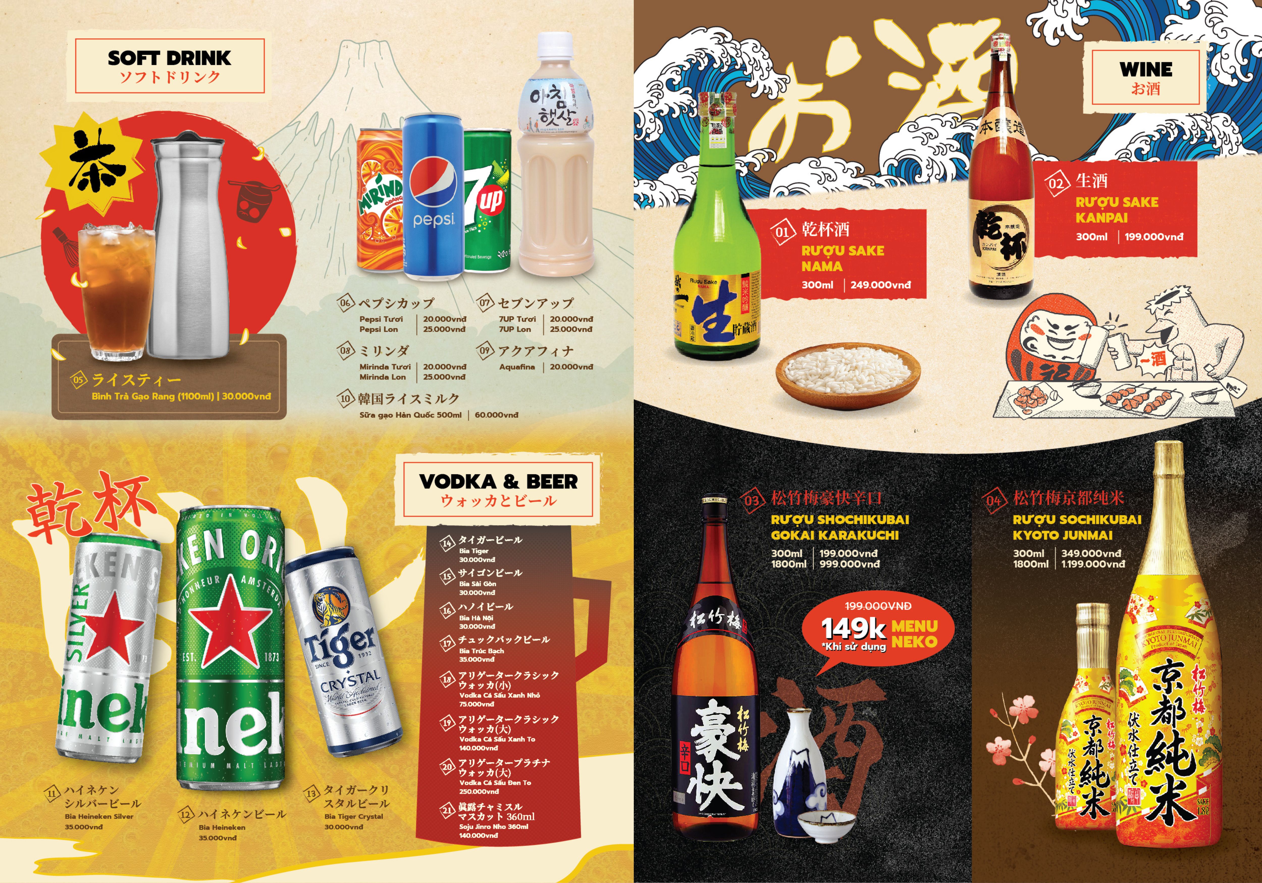 Menu online
