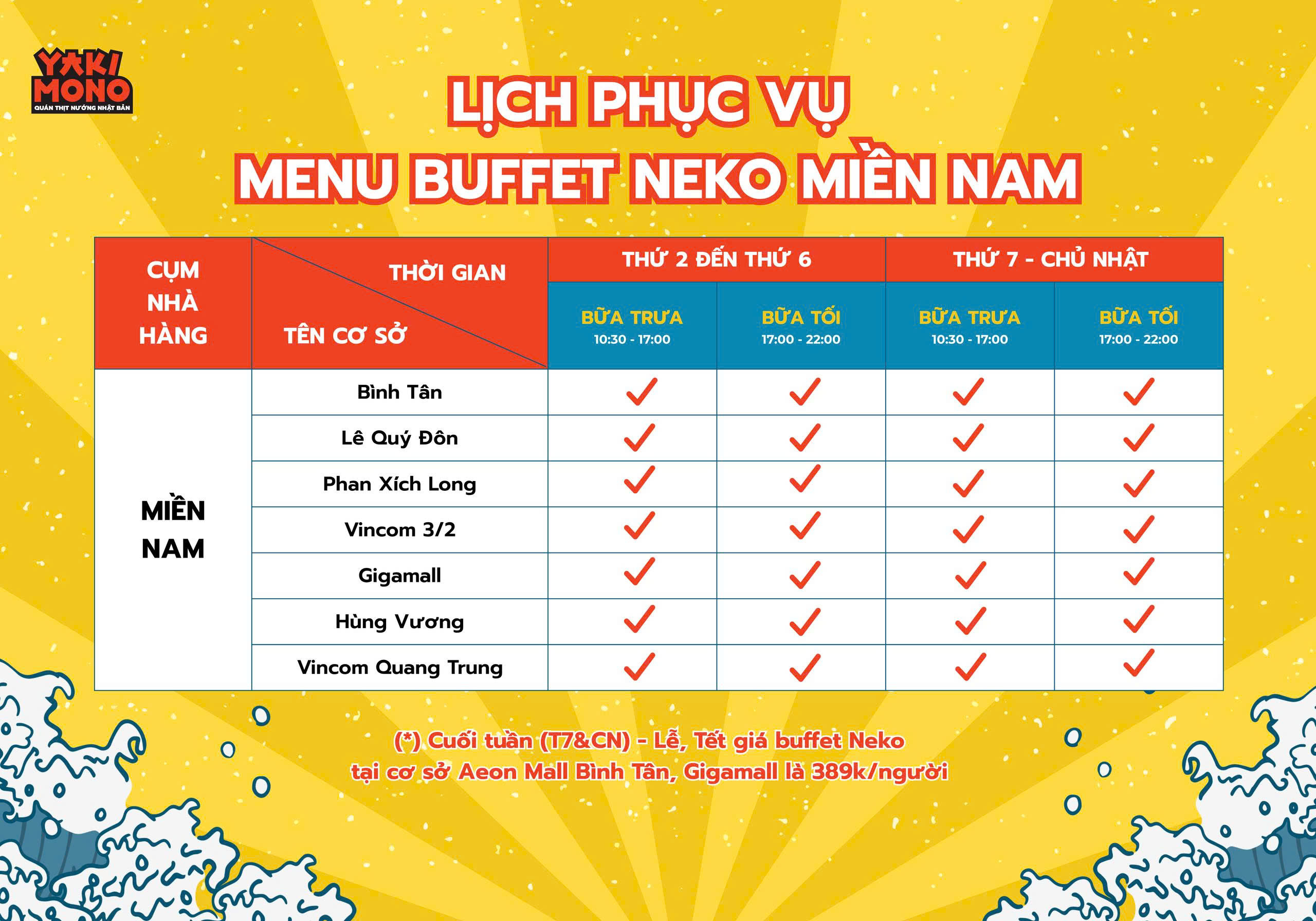 Menu online