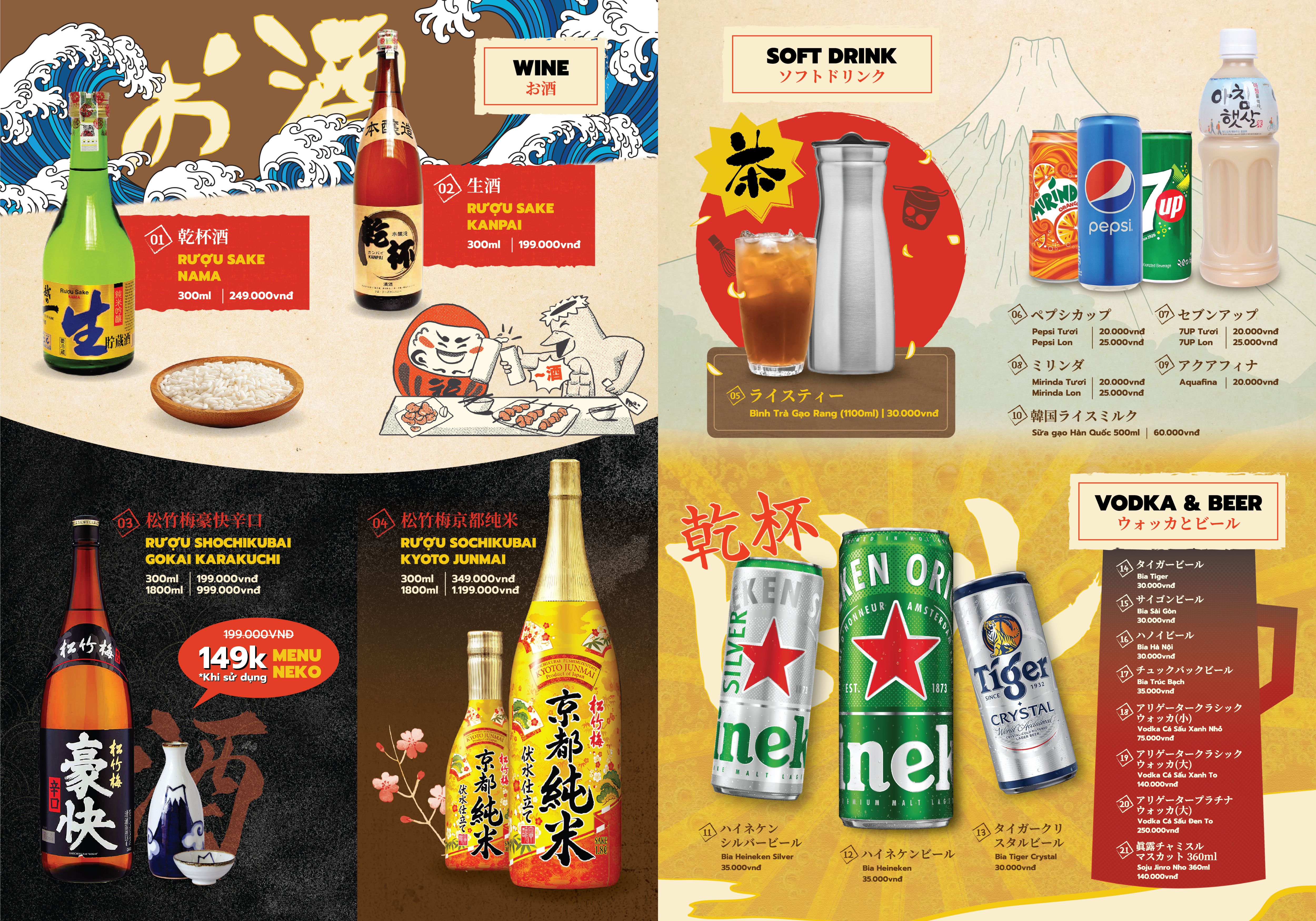 Menu online