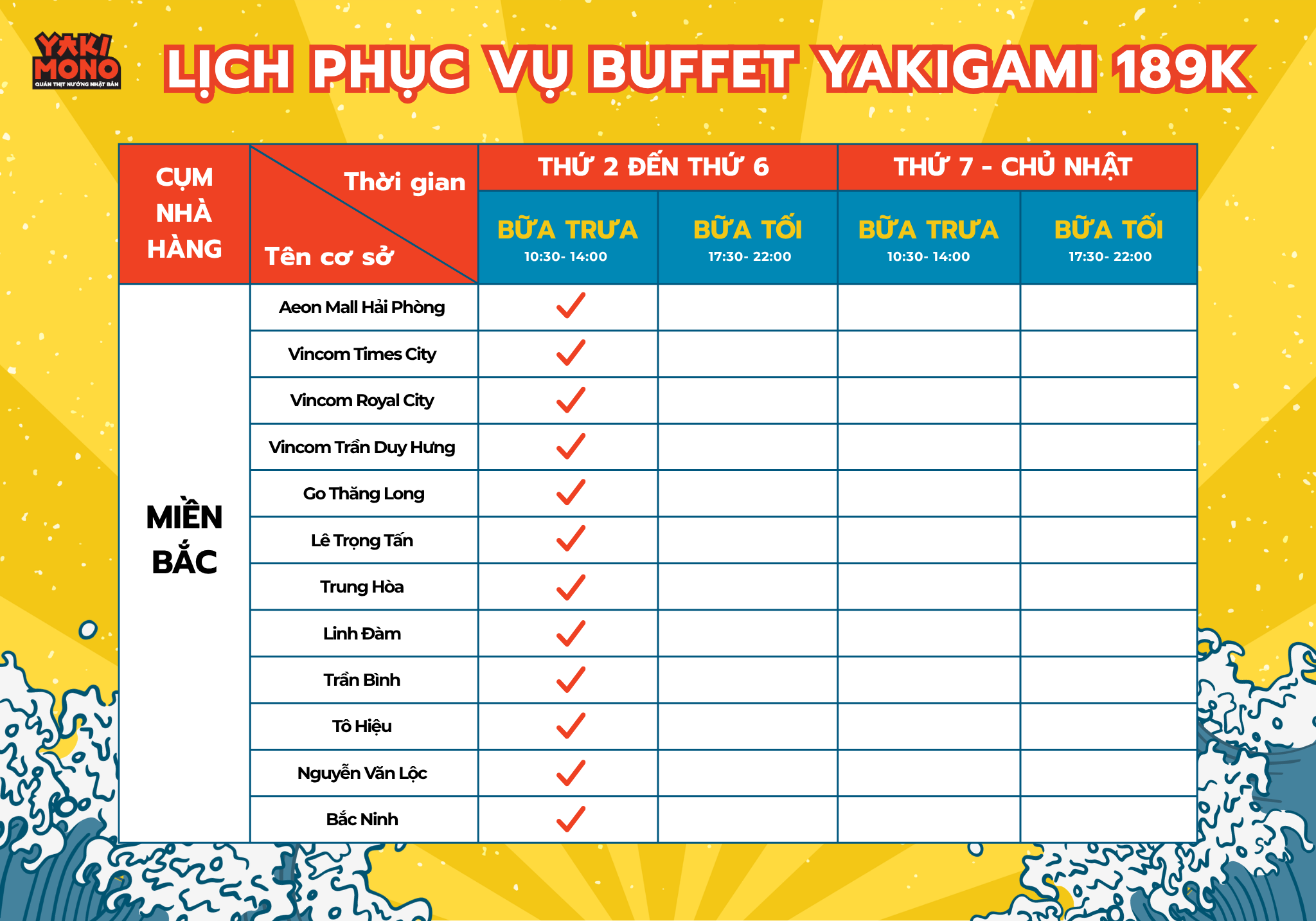 Menu online